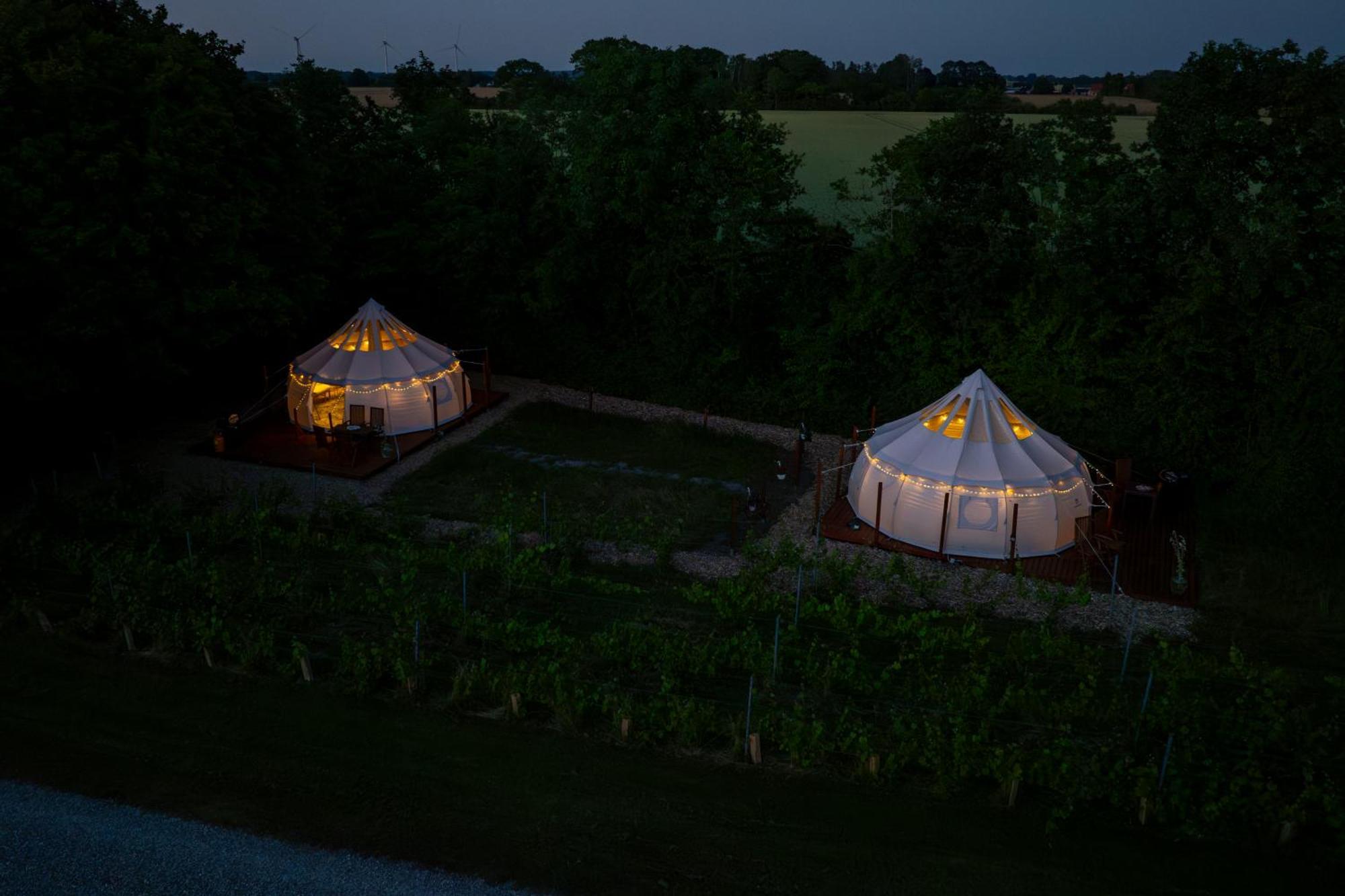 Holmegaard Vin Og Glamping Otel Dannemare Dış mekan fotoğraf
